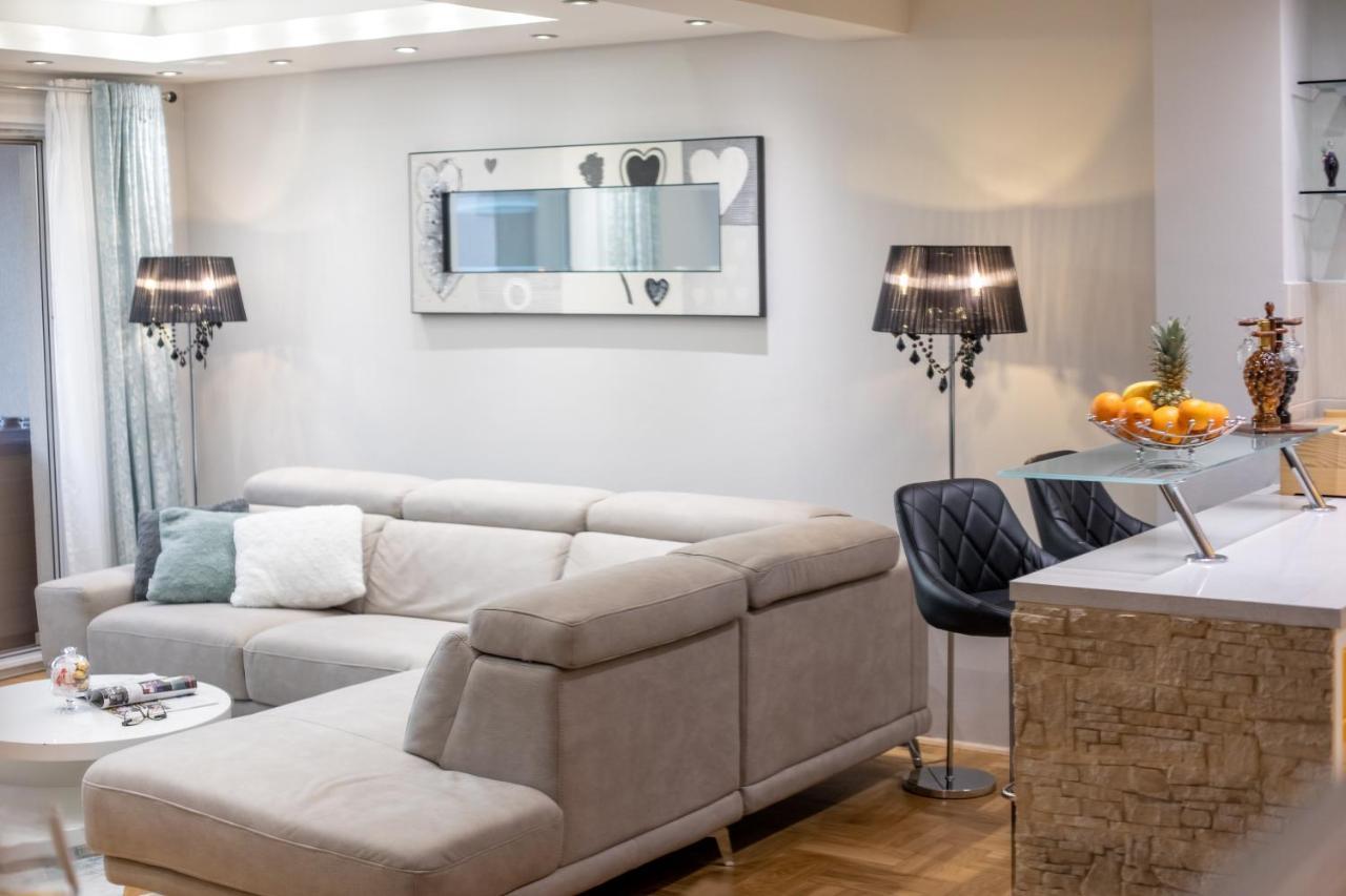 Luxury Apartman Sky With Sea View And Whirlpool Makarska Exterior foto